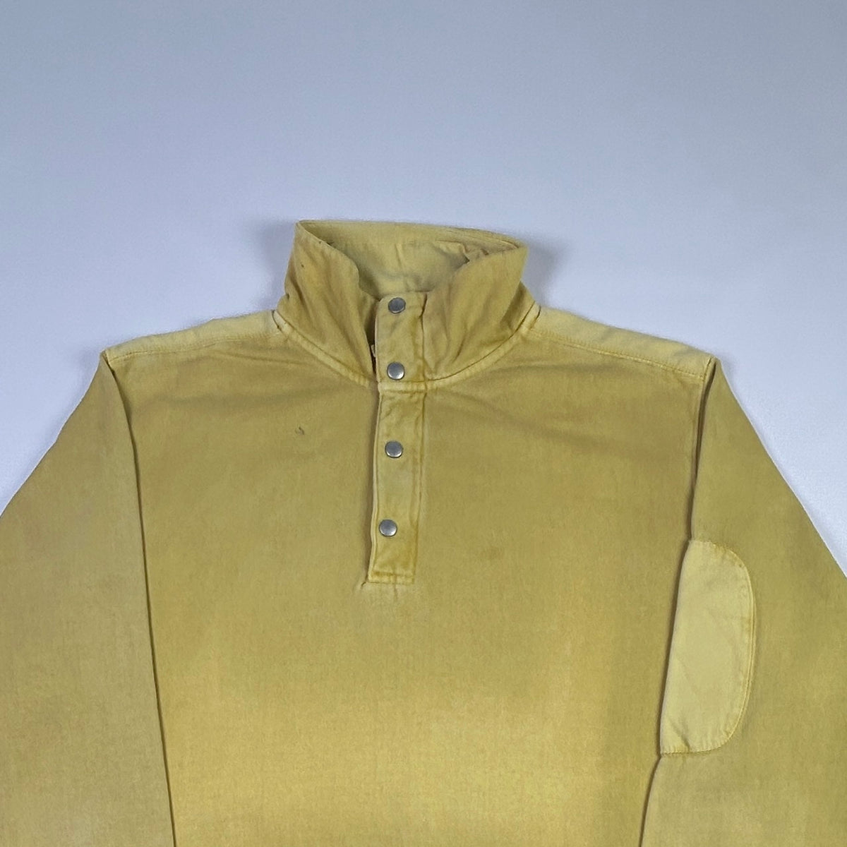 XXL - 1990's Marboro Classics Yellow Quarter-Zip Pullover Sweatshirt