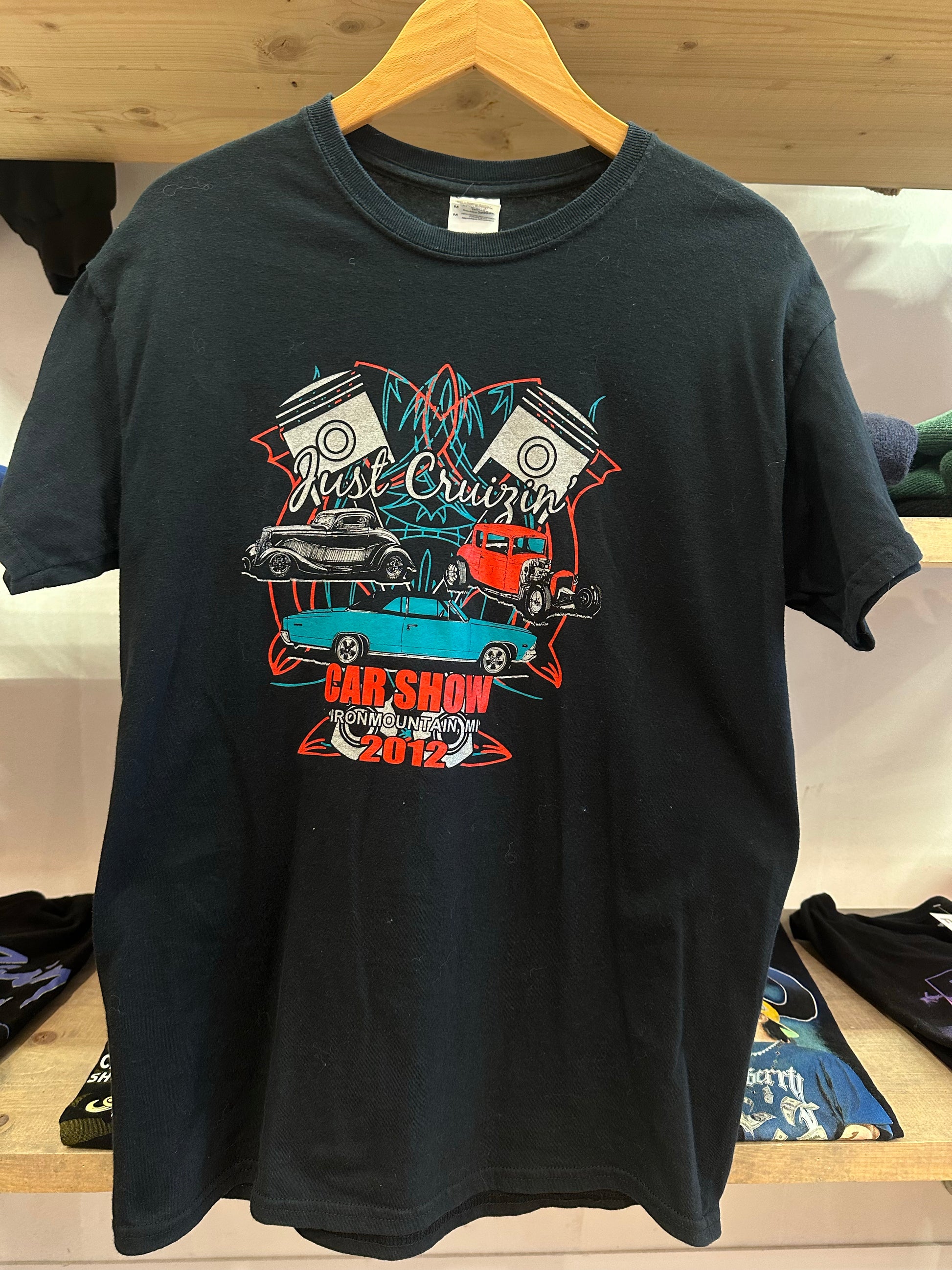M - Just Cruizin' Car Show 2012 Graphic T-Shirt