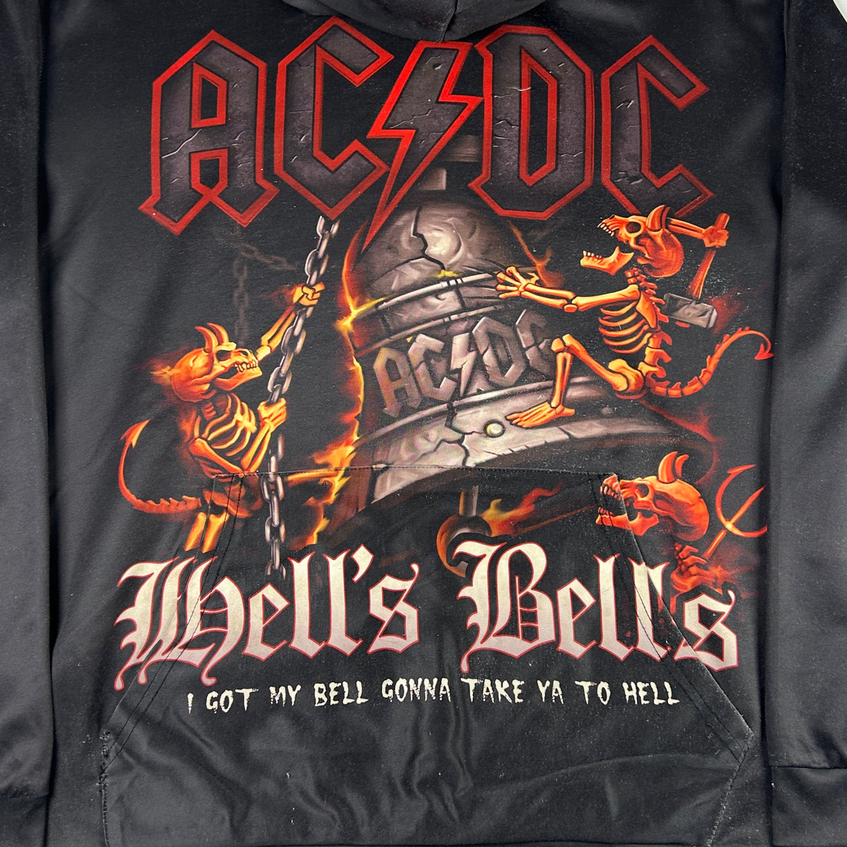 XL - 2010's AC/DC Hell's Bells Graphic Hoodie