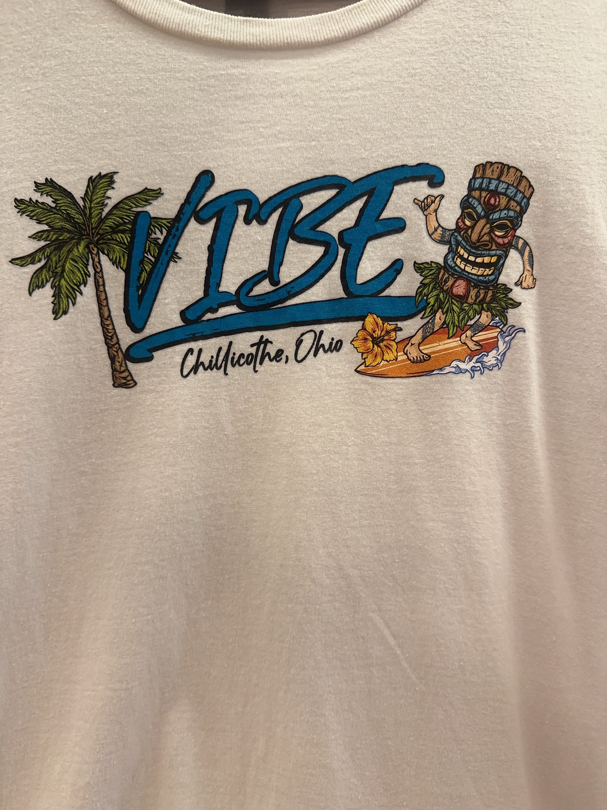 VIBE Chillicothe Ohio Tiki Surf Graphic Tee