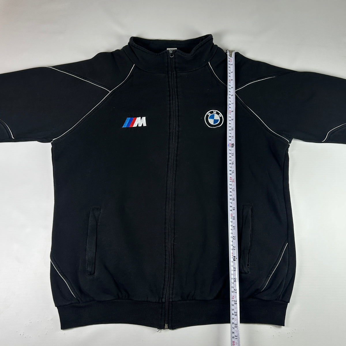 XL - Vintage 2000's BMW M Racing Line Zip-Up Track Jacket
