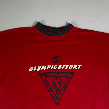 M - Vintage 1980's Olympic Effort Hockey Sweatshirt