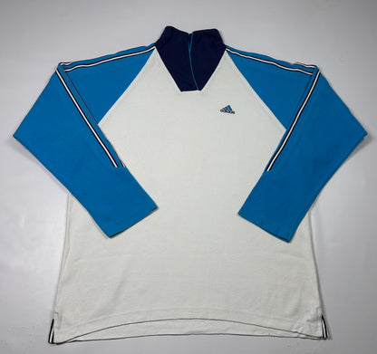 XL - Vintage 1990's Adidas Teamgeist Quarterzip