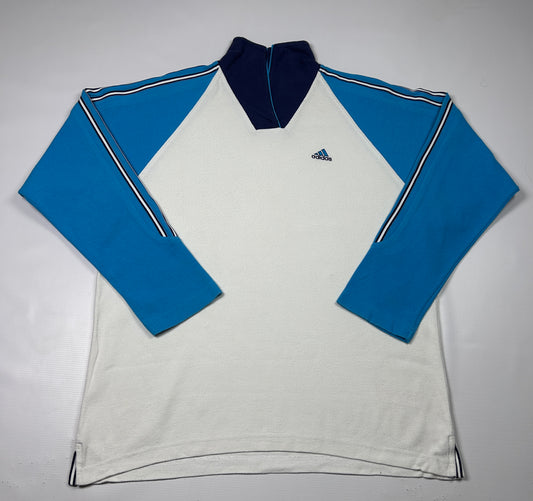 XL - Vintage 1990's Adidas Teamgeist Quarterzip