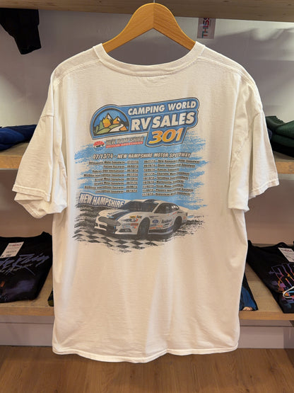 XXL - Vintage 2014 Camping World RV Sales NASCAR T-Shirt
