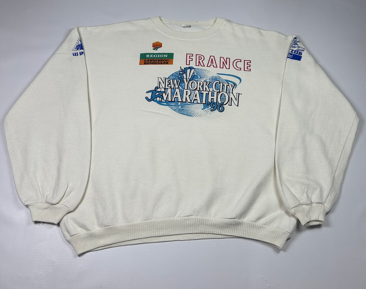 XL - Vintage 1996 New York City Marathon Crewneck Sweatshirt