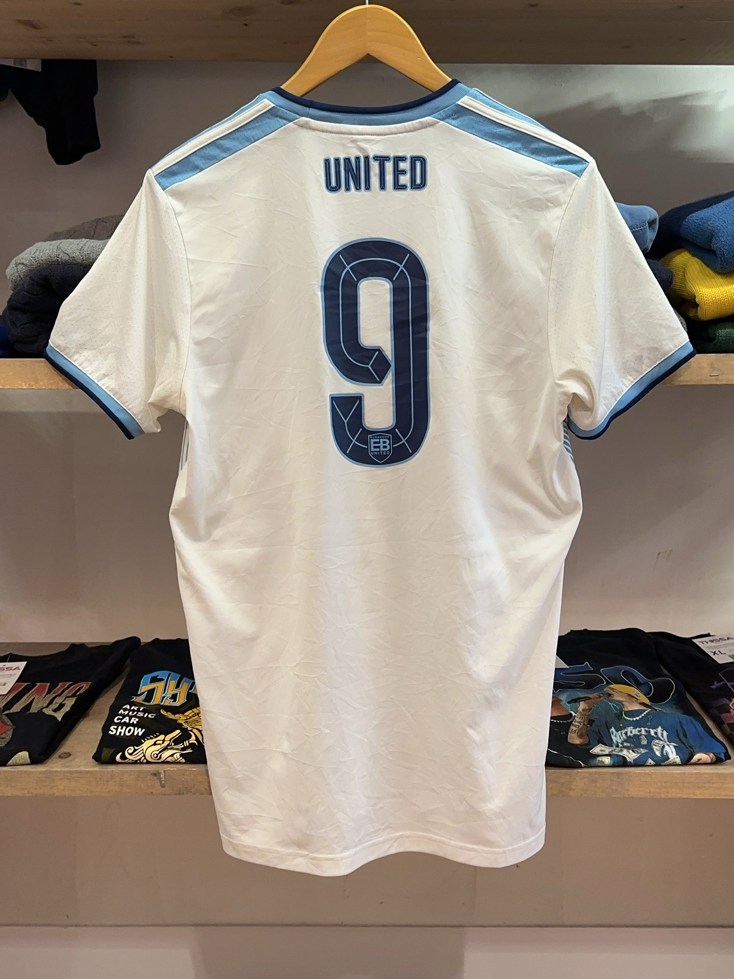 2018-2019, 2019-2020 Elmbrook United Adidas Home Football Shirt 9 - M