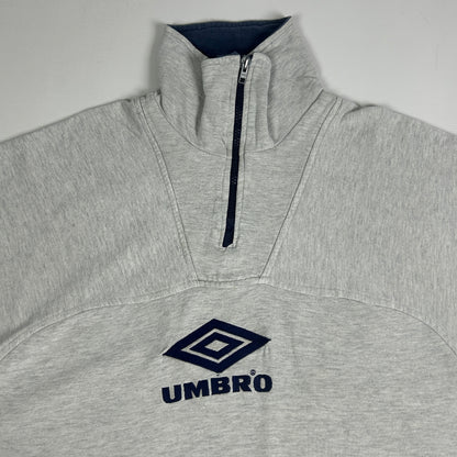XL - Vintage 1990's Umbro Quarterzip
