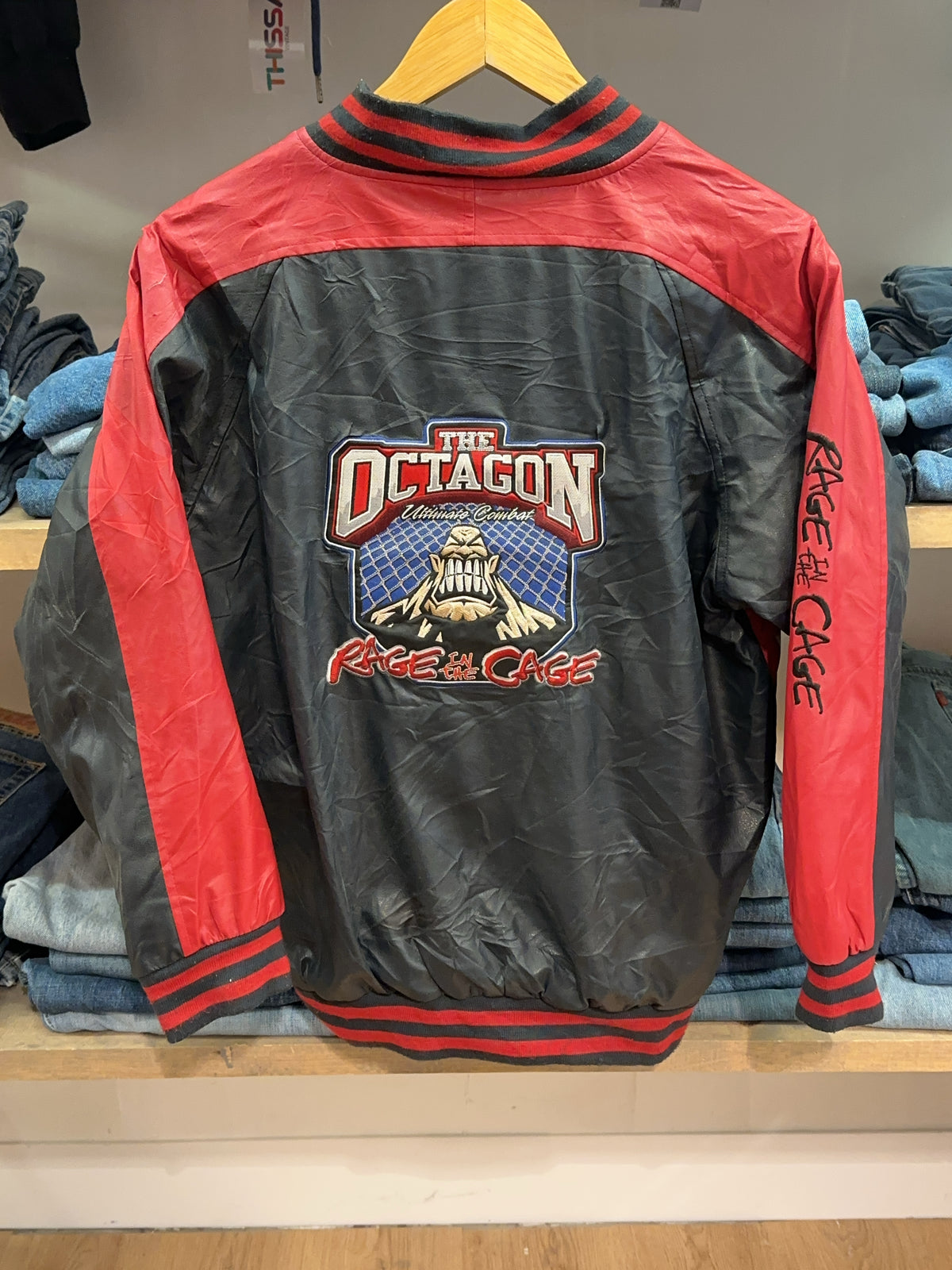 M - Vintage 2000's American Sports the octagon Jacket