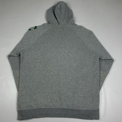 L - 2011–2012 Umbro New York Cosmos Grey Pullover Hoodie