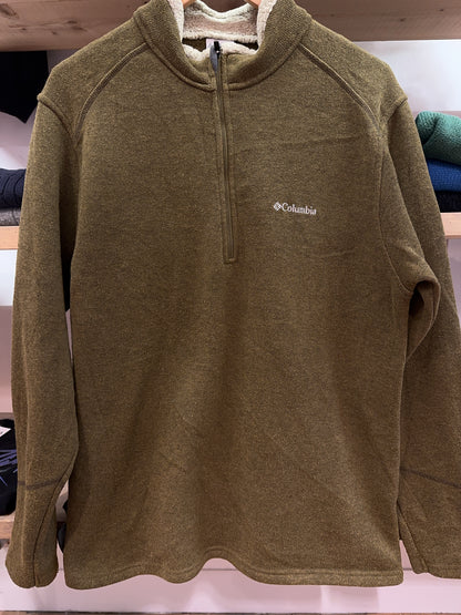 L - Columbia Fleece Quarterzip
