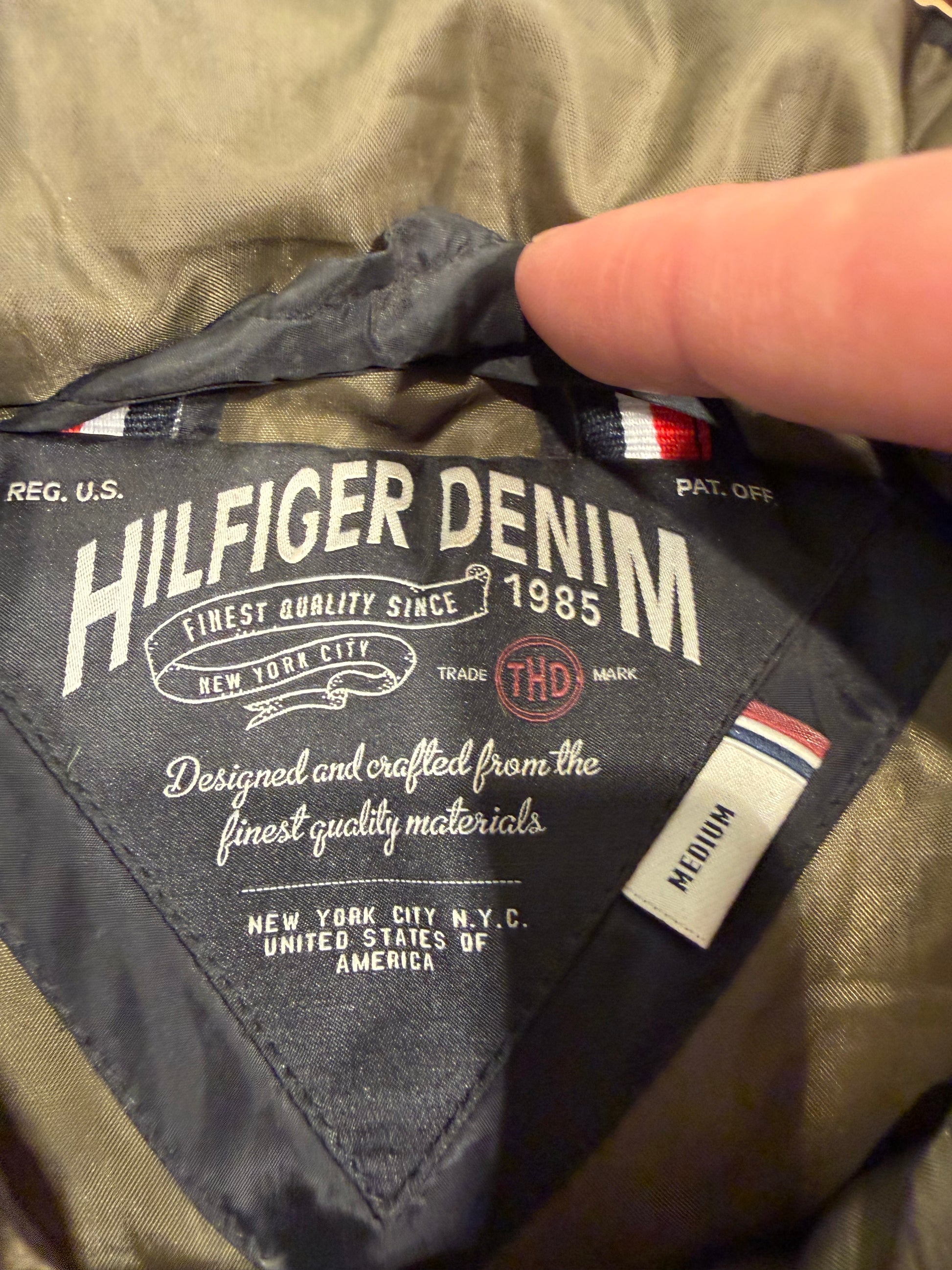 Vintage Tommy Hilfiger Puffer Vest (M)