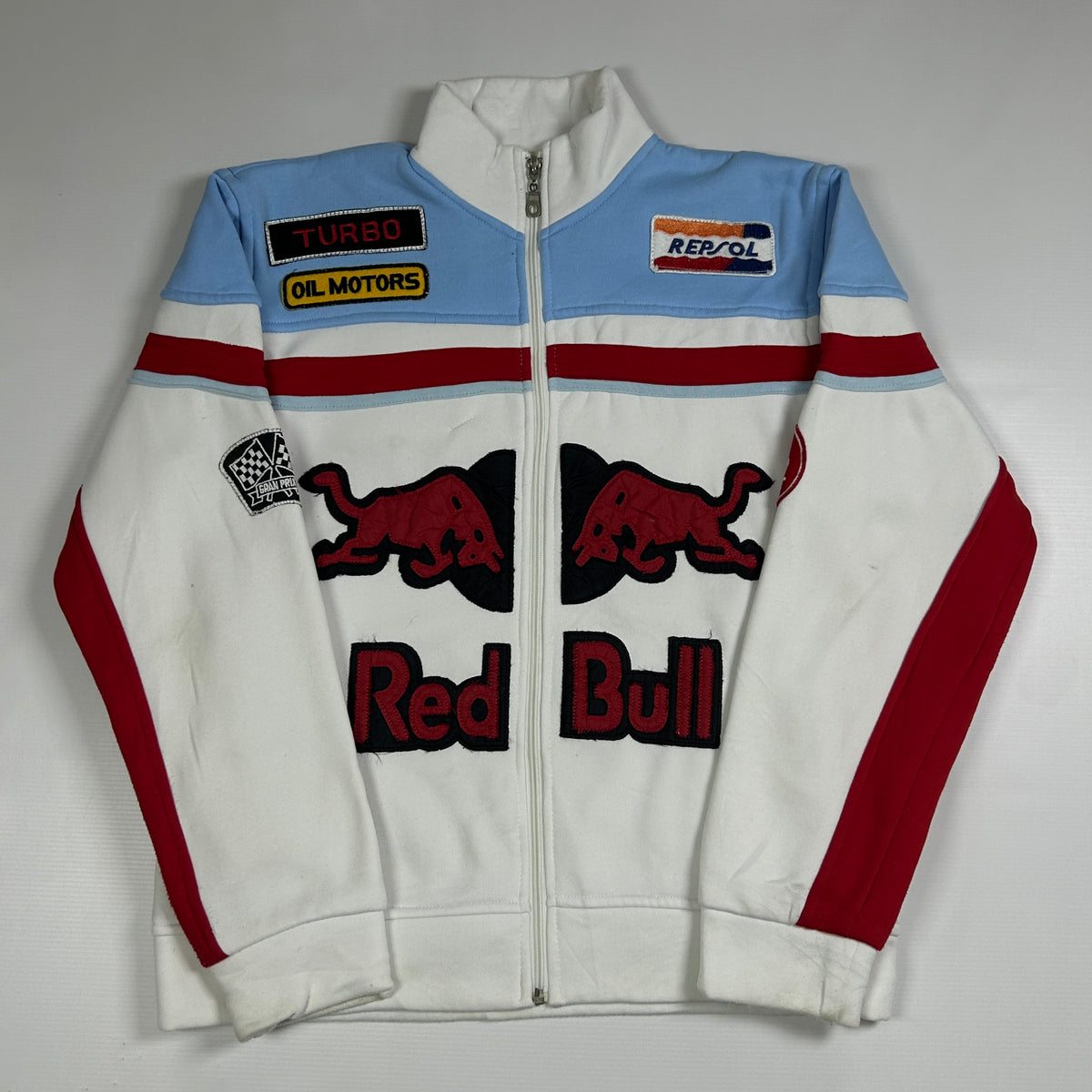M - Red Bull Racing Zip-Up Track Jacket Cotton