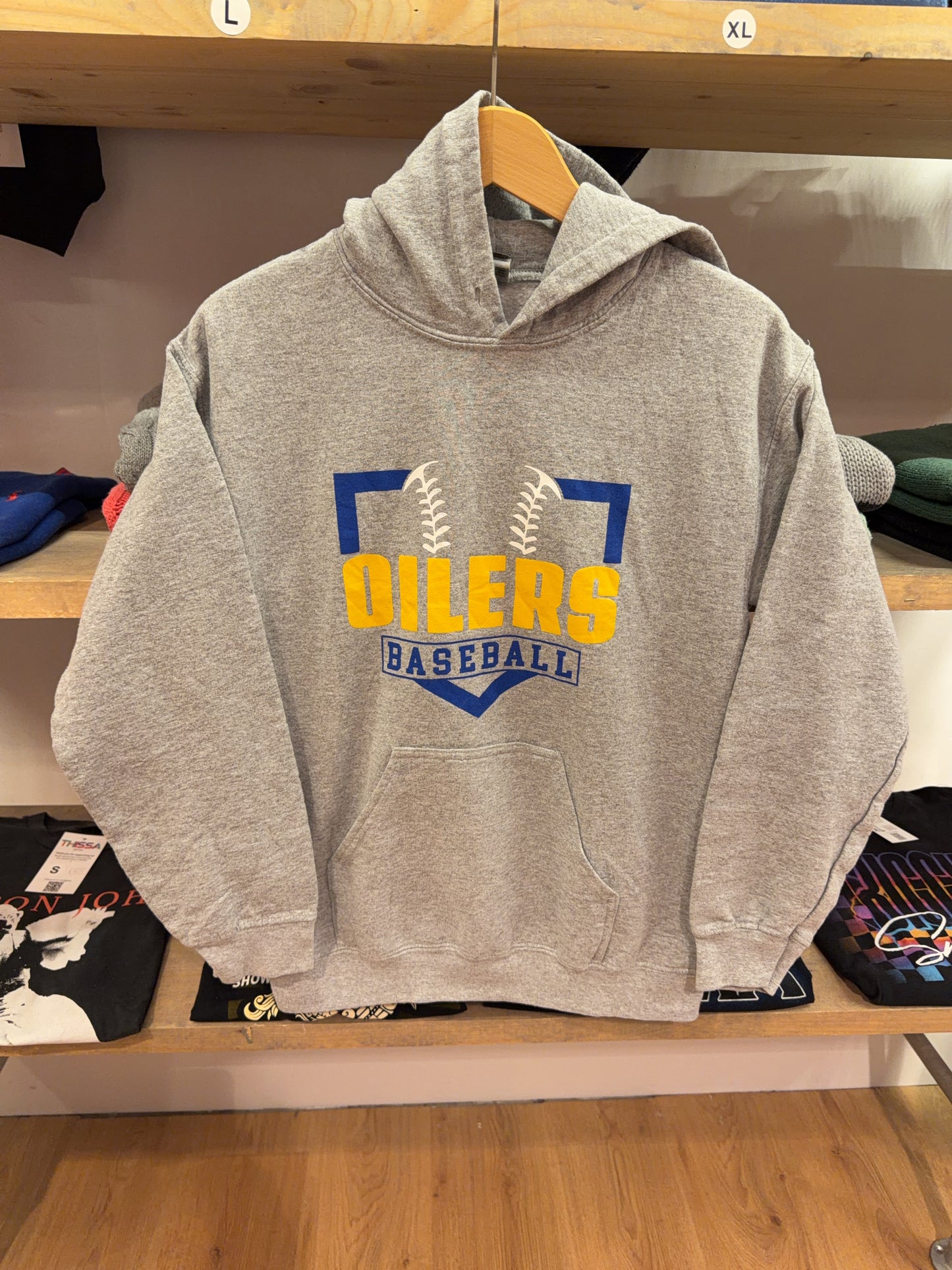 Oilers Baseball Hoodie - S
