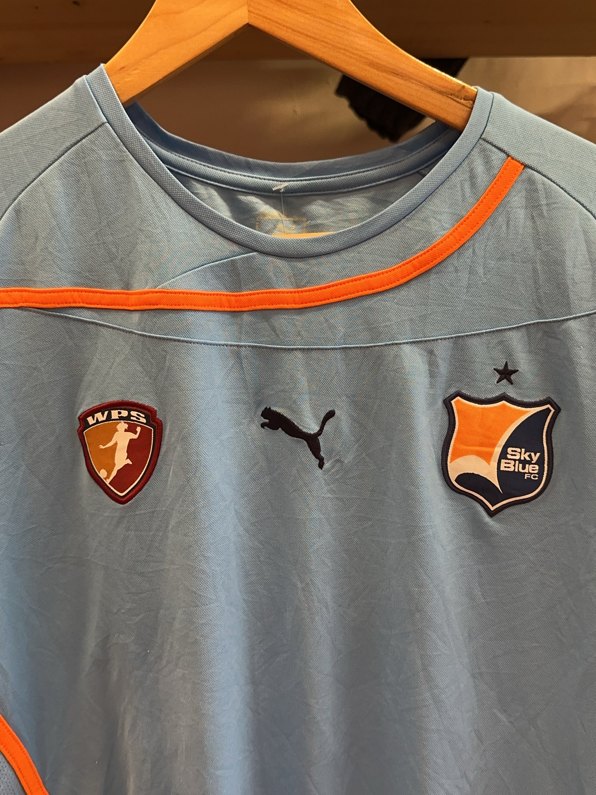2010 Sky Blue FC Puma Home Football Shirt - M