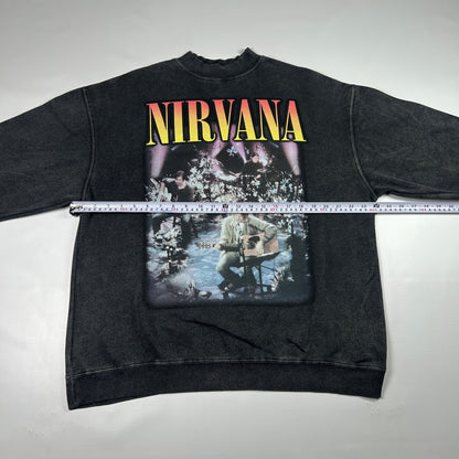 M - 2000's Nirvana Unplugged in New York Vintage Graphic Sweatshirt