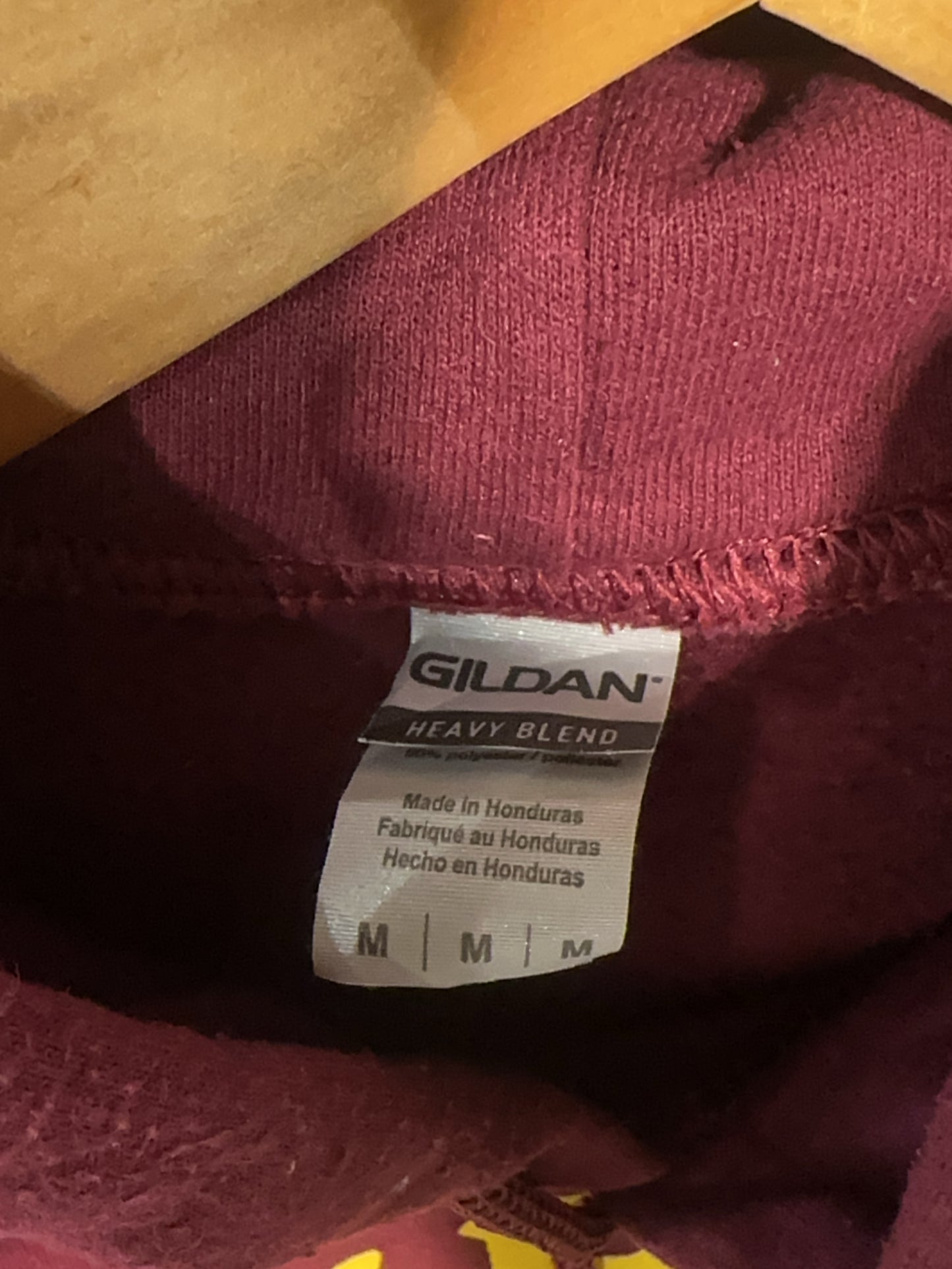 M - Super American Weightlifting Graphic Hoodie