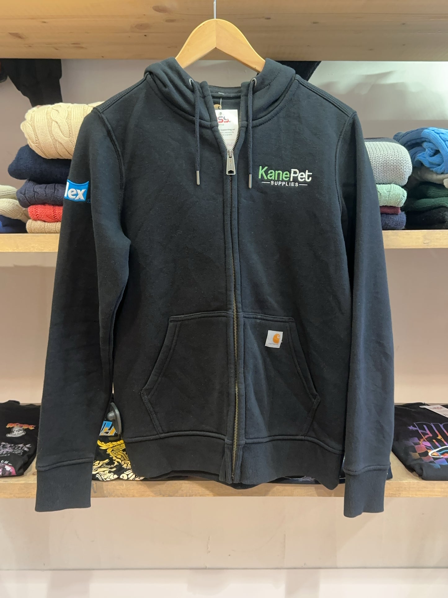 Vintage Carhartt Zip Hoodie - S