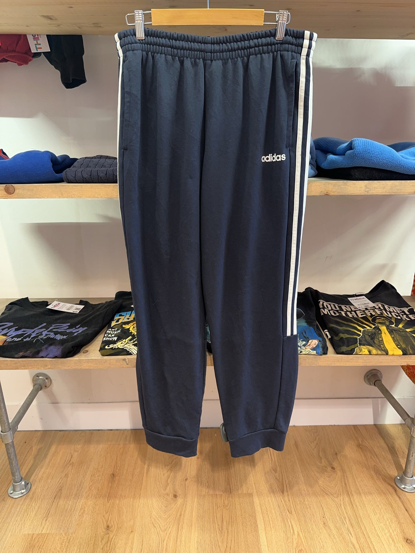 L - Adidas Track Pants