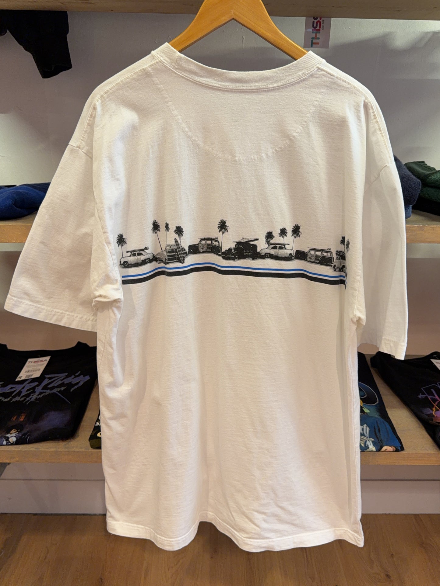 XXL - Speedo Palm Tree Surf Van Graphic T-Shirt