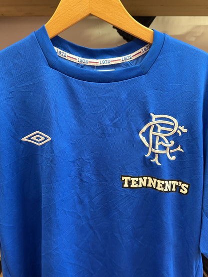 2012-2013 Rangers FC Umbro Home Football Shirt 9 - XL