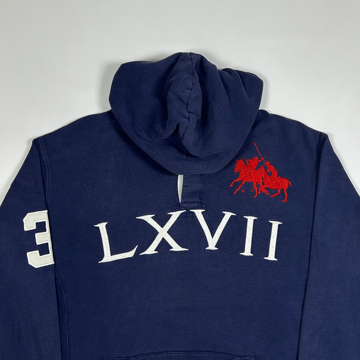 XS - Vintage 2010's Big Pony LXVII Ralph Lauren Hoodie
