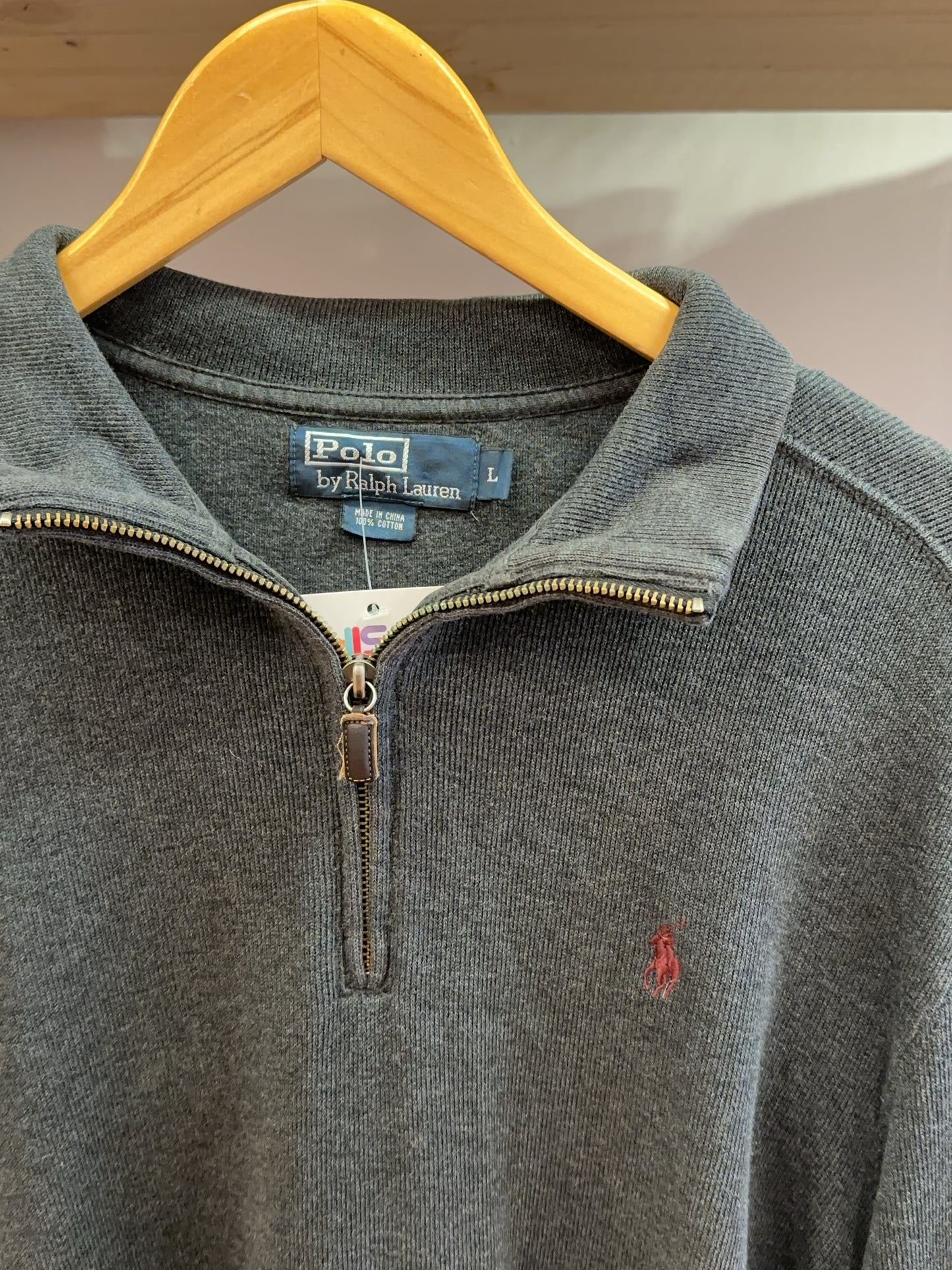 Ralph Lauren Quarterzip - L