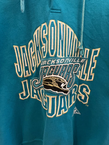 Vintage 1990's NFL Jacksonville Jaguars Apex One Hoodie - L