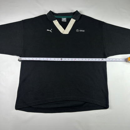 M - 2010's Puma Mercedes-AMG Petronas Formula One Team Long Sleeve Polo Shirt