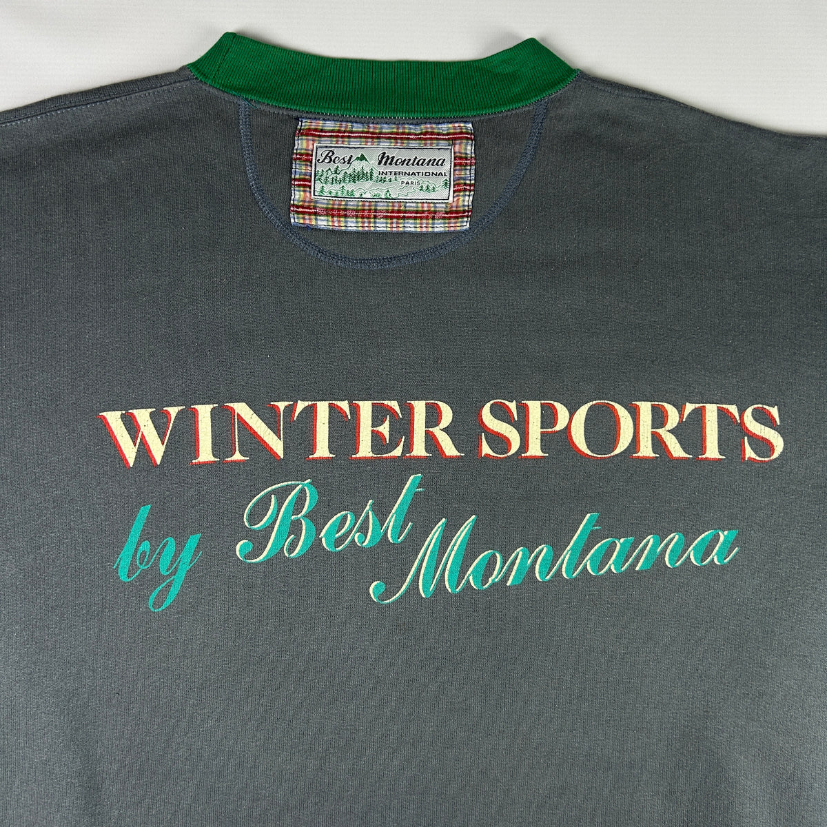 XL - 1990's Best Montana Winter Sports Hockey Sweatshirt