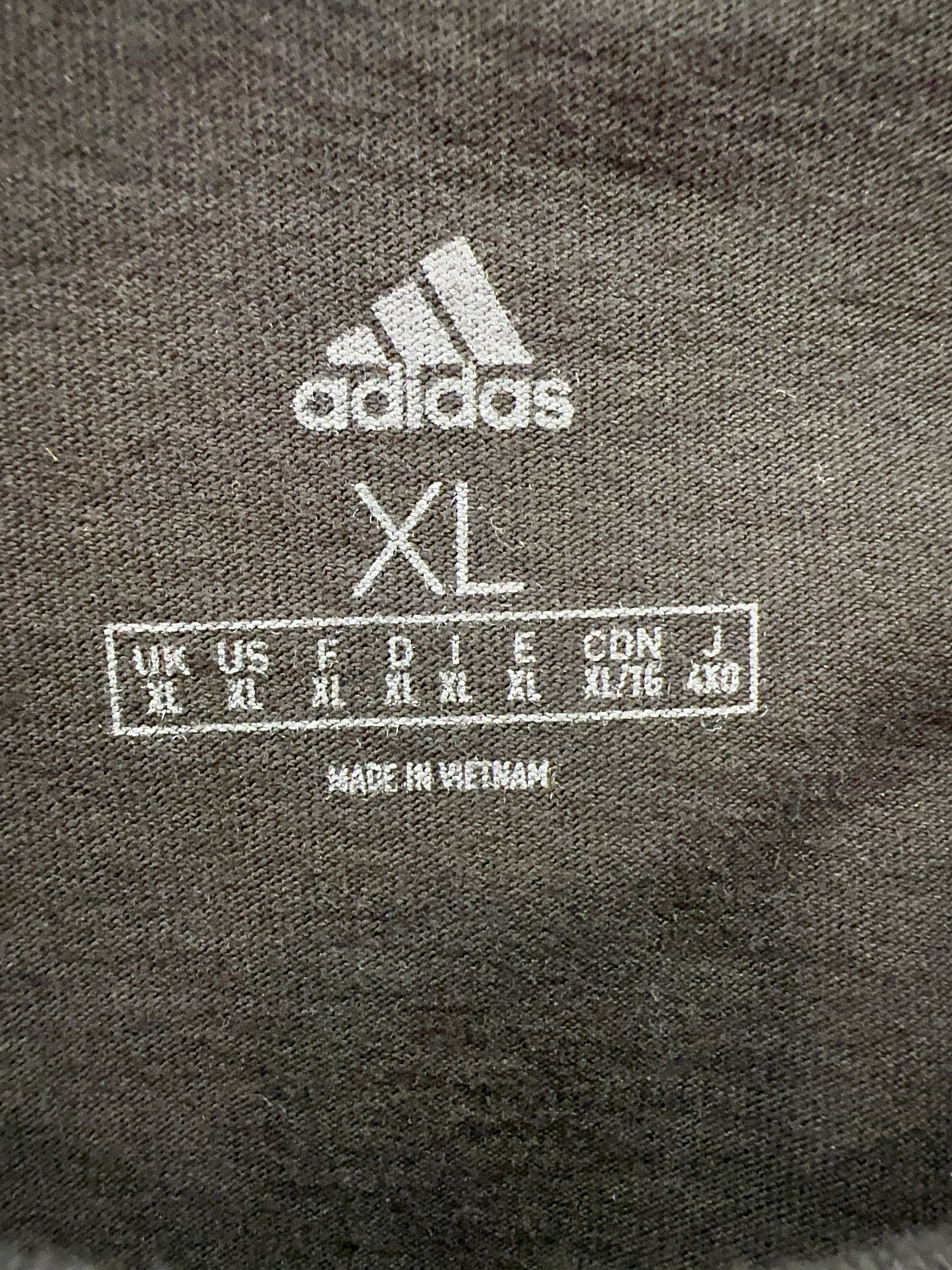 Adidas Black Logo Long Sleeve T-Shirt