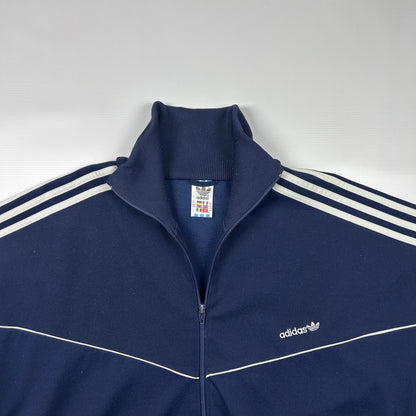 XL - Vintage 1980's Adidas Trefoil-logo Full-zip