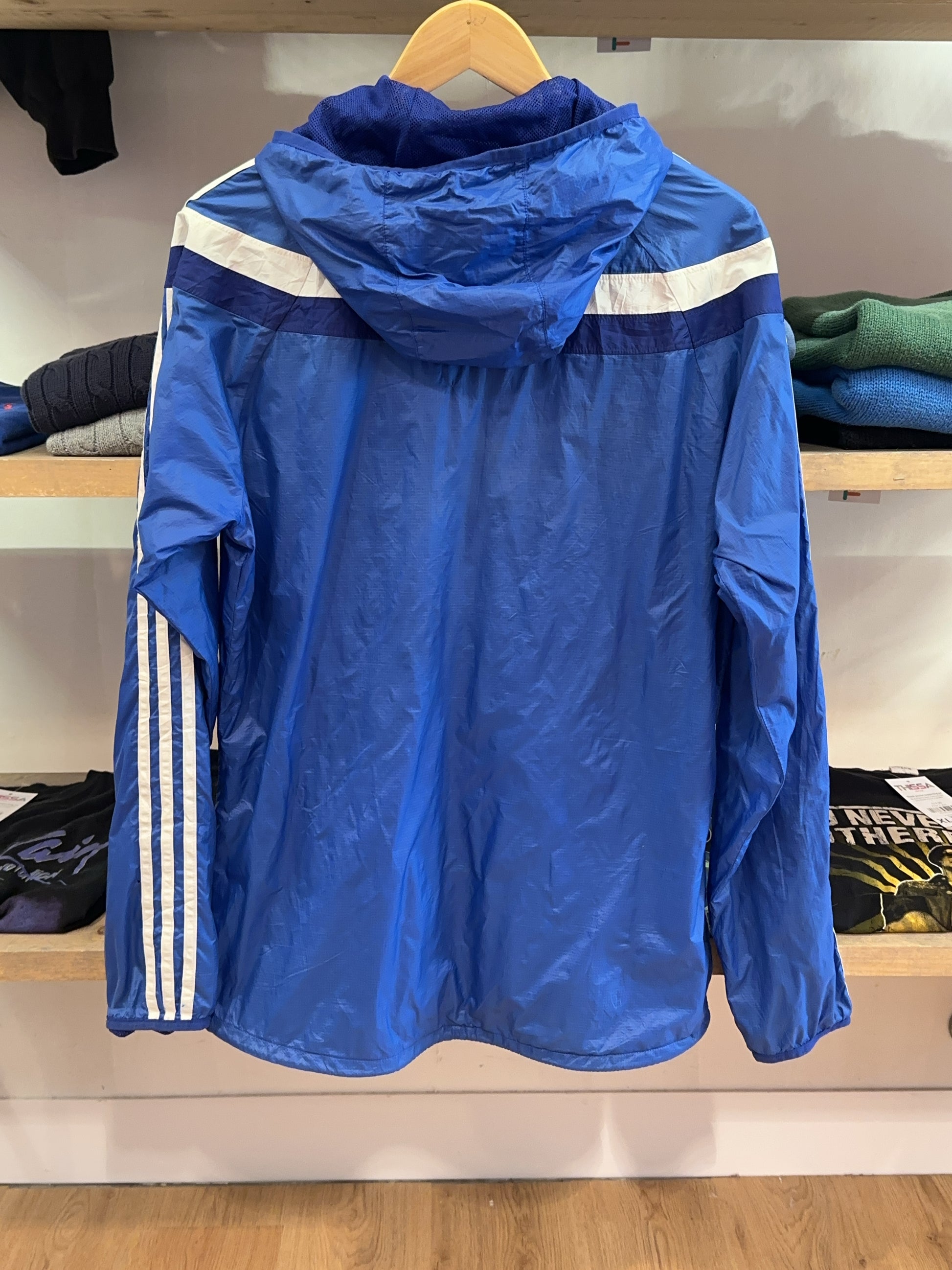 M - 2014-15 Chelsea adidas Hooded Rain Jacket