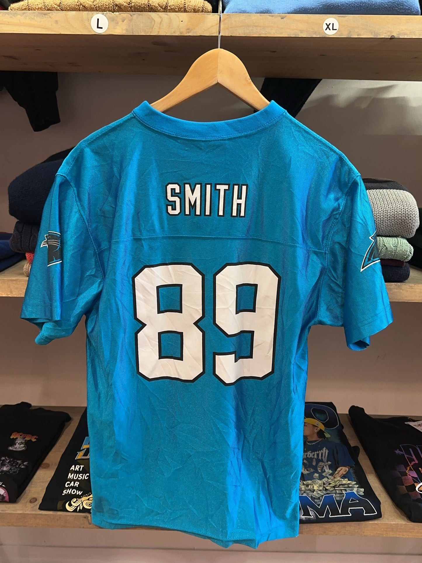 S - 2002-2011 Carolina Panthers NFL Football Shirt Smith #89 -