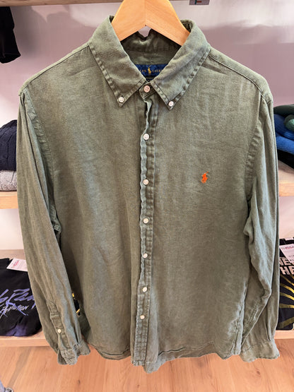 L - Ralph Lauren Linen Shirt