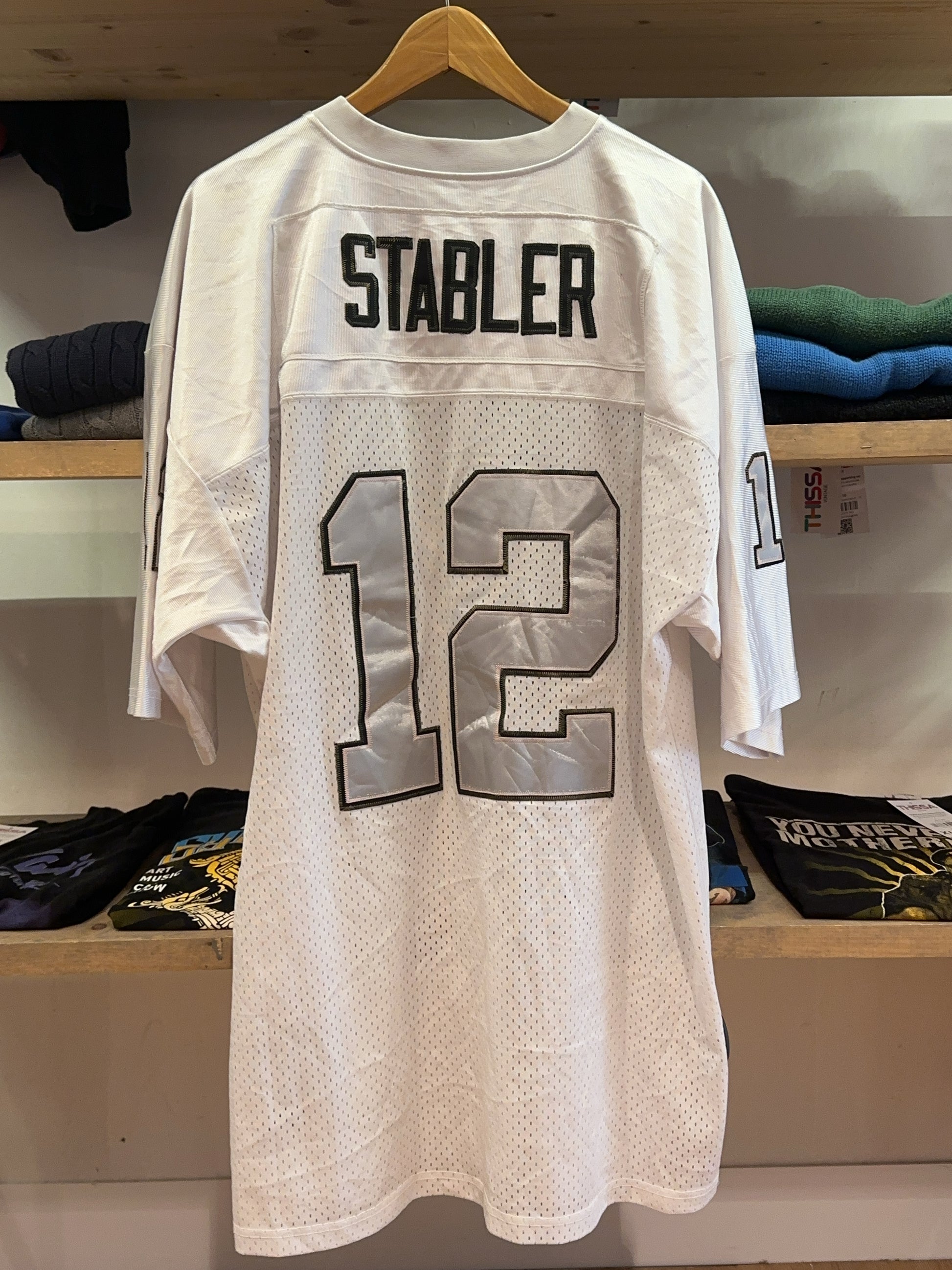 XXL - 1985 Oakland Raiders Mitchell & Ness Home Ken Stabler 12