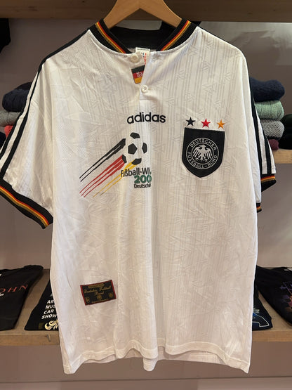 1996/1998 Germany Adidas Home Football Shirt - XL
