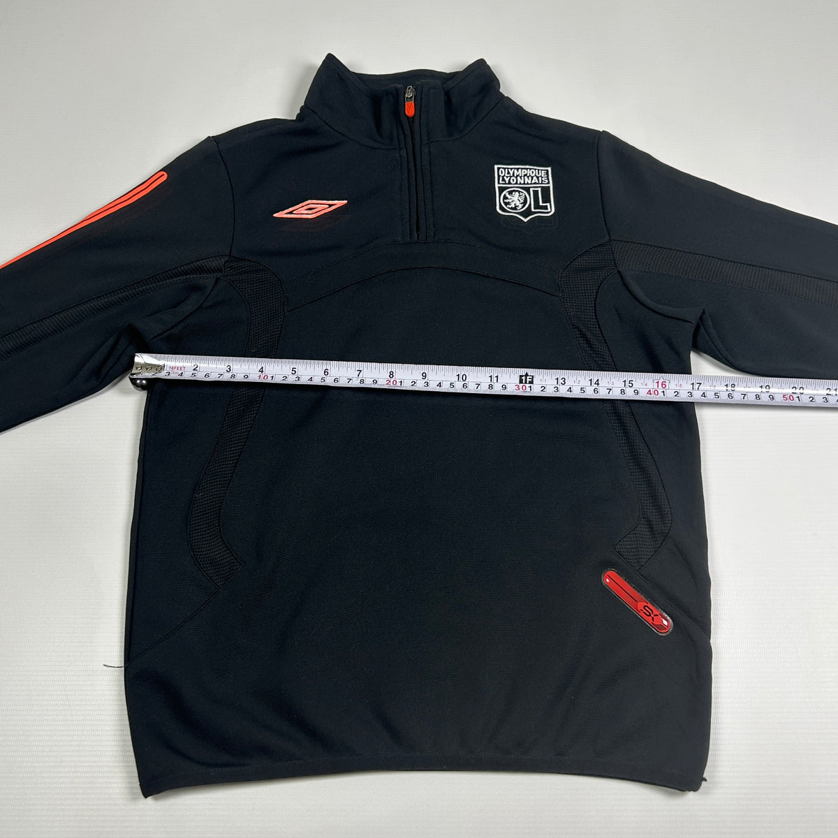 XXS - 2009-2010 Olympique Lyonnais Umbro Half-Zip Training Top