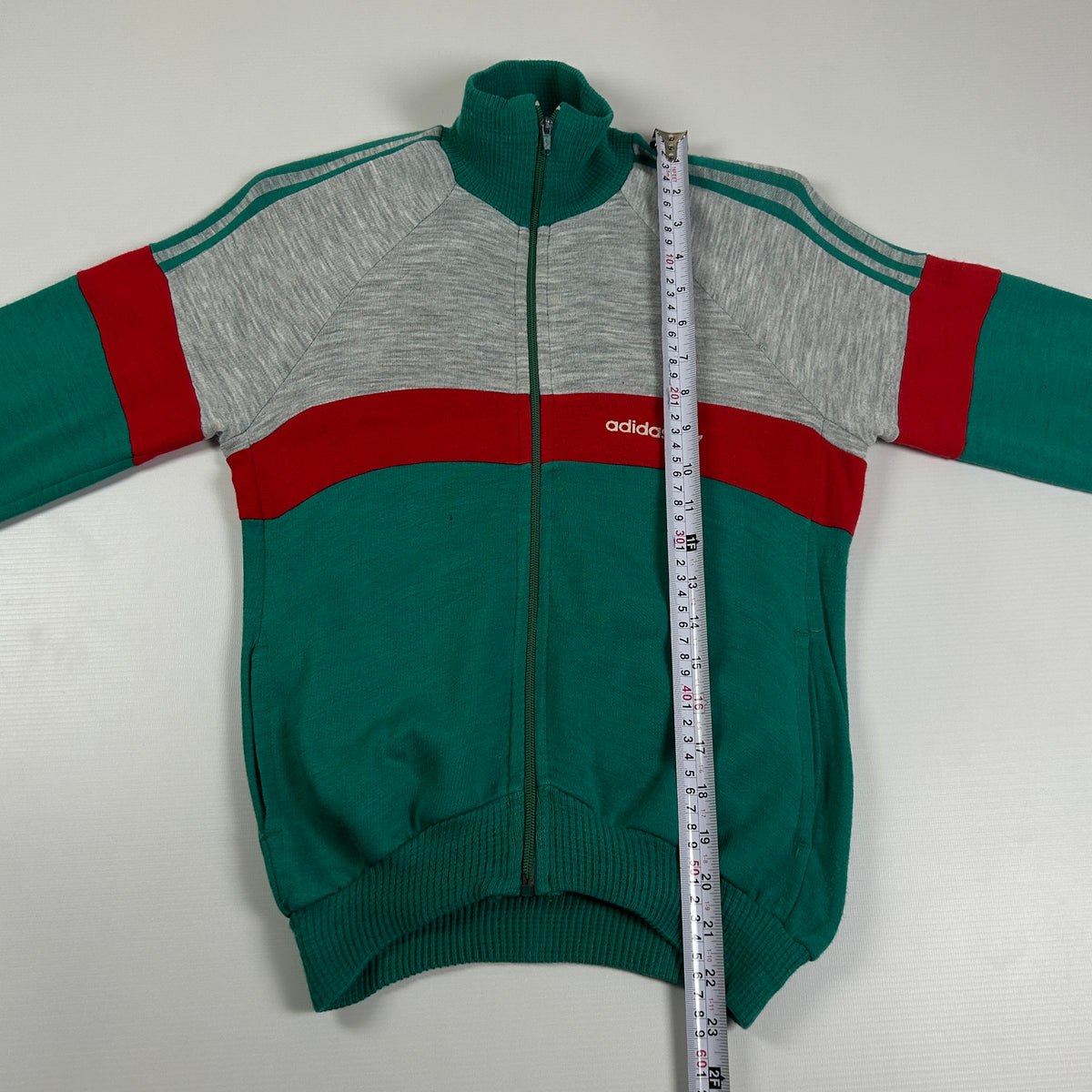 XXS - Vintage 1980's Adidas Ventex Track Jacket