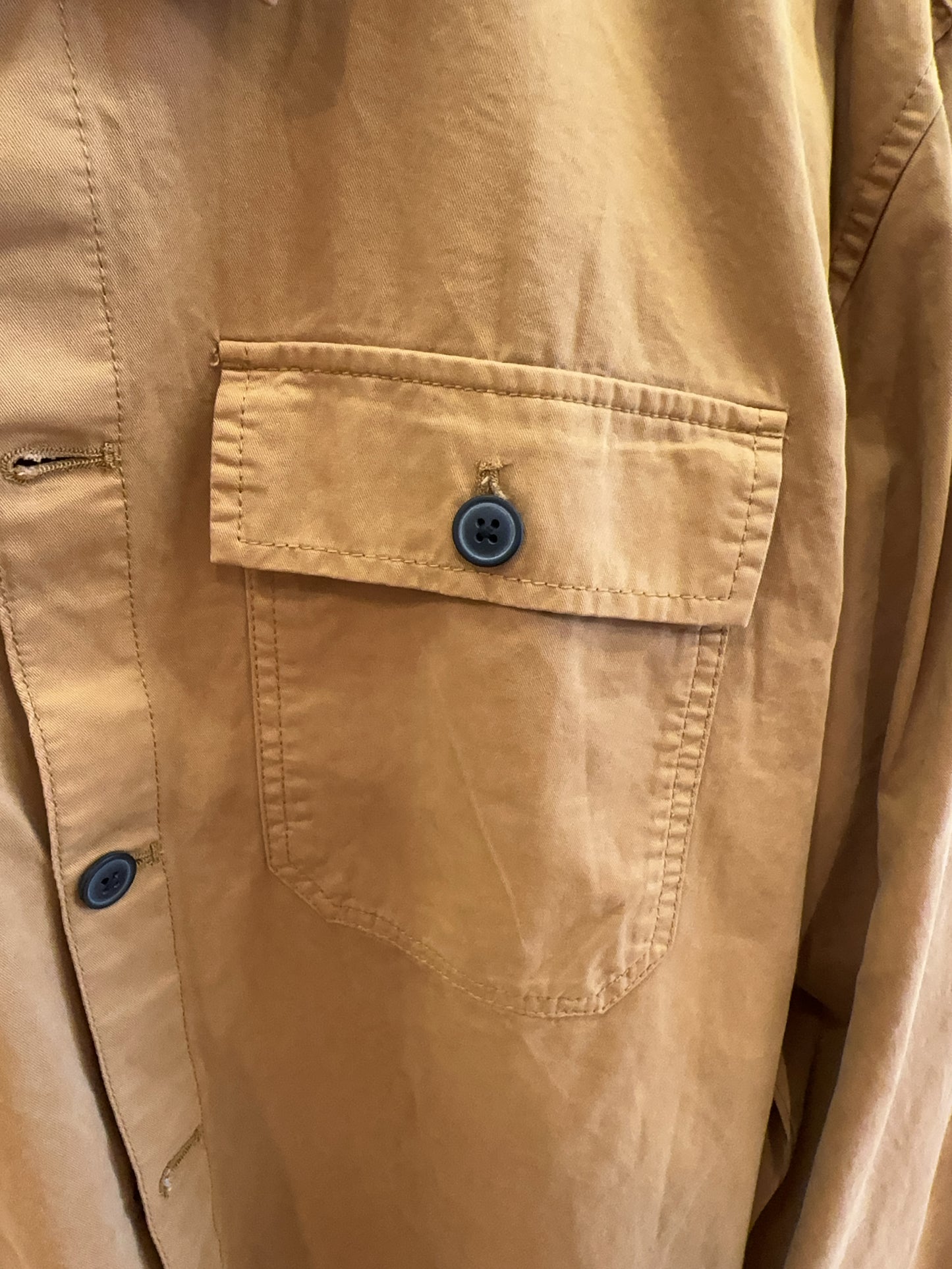 XXL - Barbour International Tan Overshirt Jacket