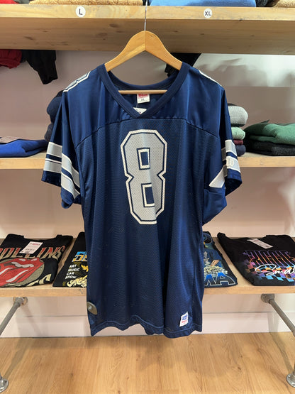 XL - 1990s Dallas Cowboys NFL Football Shirt Aikman #8