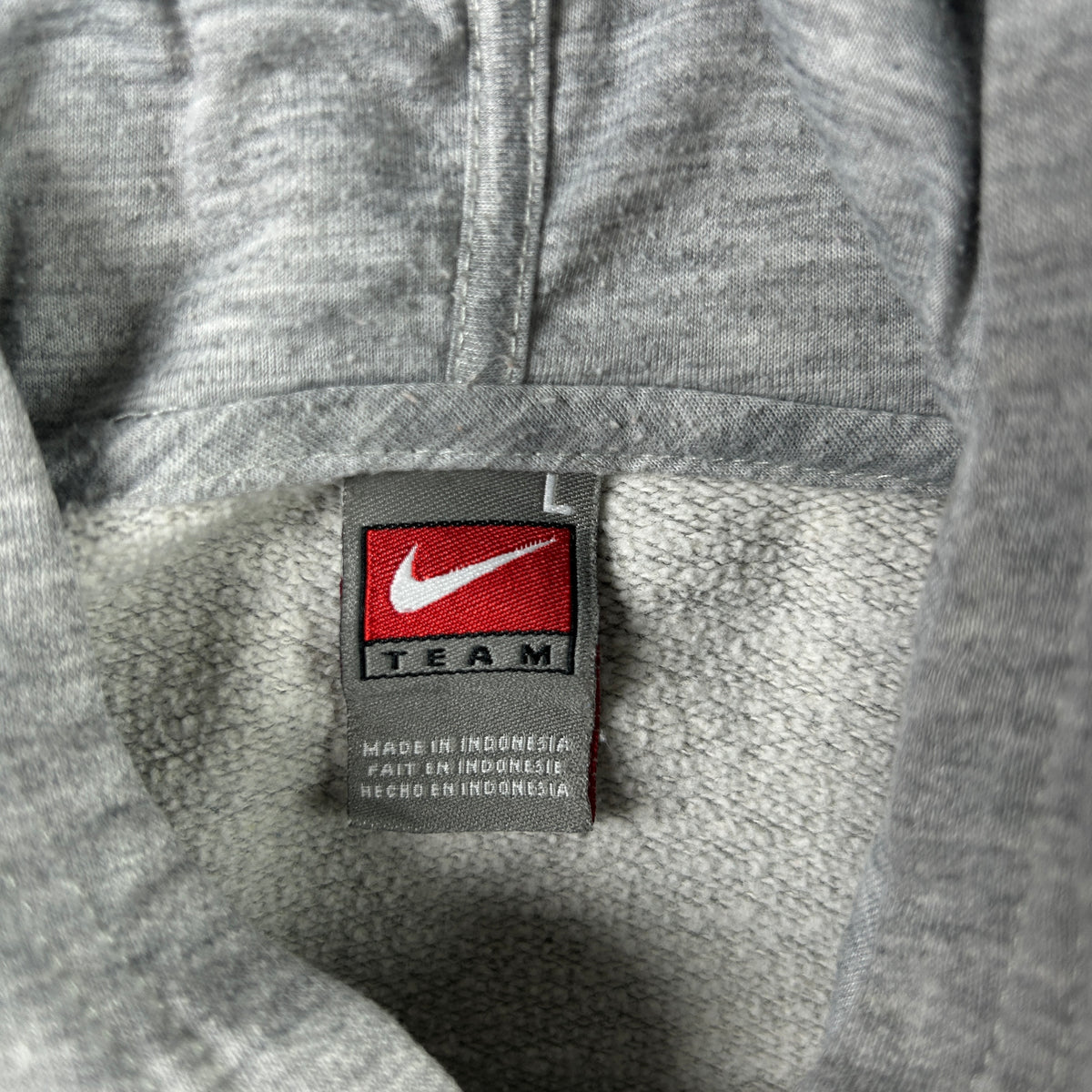 M - 1990's Nike Ohio State Buckeyes Gray Pullover Hoodie