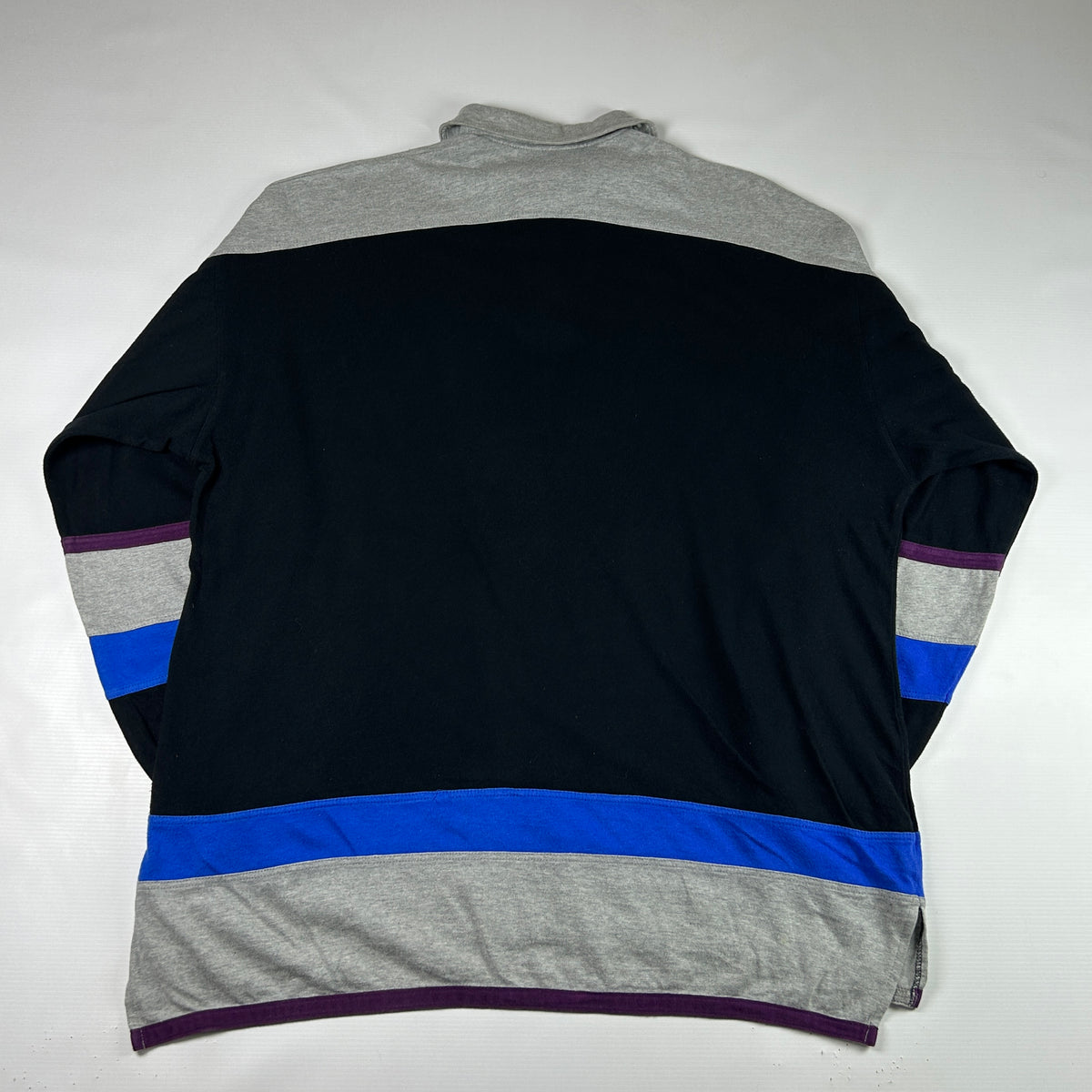 M - 1990's Property of PUMA Athletic Dept. Long Sleeve Polo Shirt