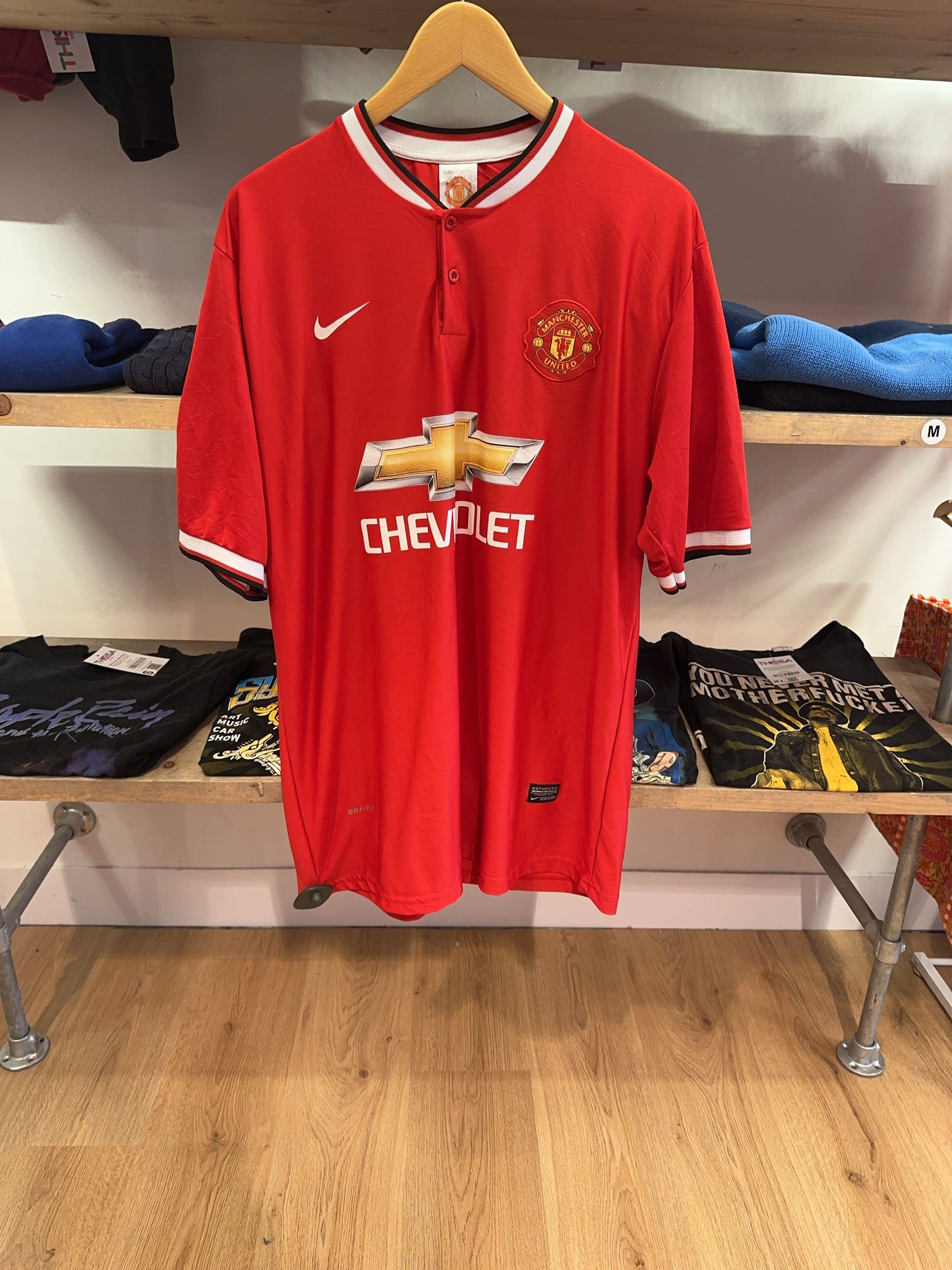 XXL - 2014-2015 Manchester United Nike Home Football Shirt Robin van Persie 20