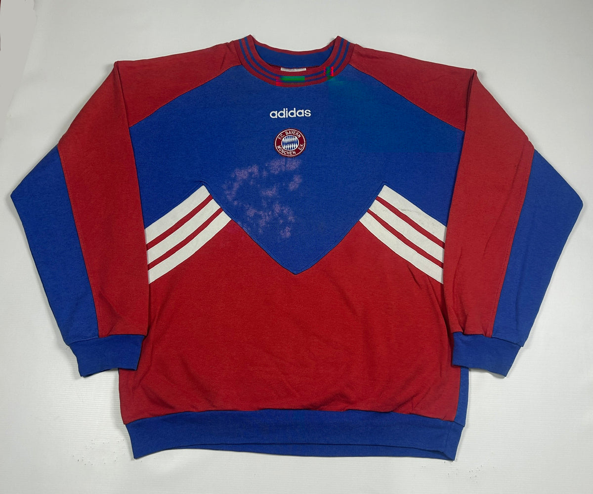 XL - 1990's Adidas FC Bayern Munich Vintage Sweatshirt
