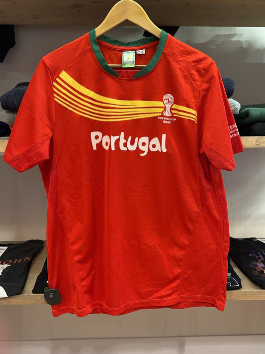 2014 Portugal Fifa World Cup Home Football Shirt 10 - L