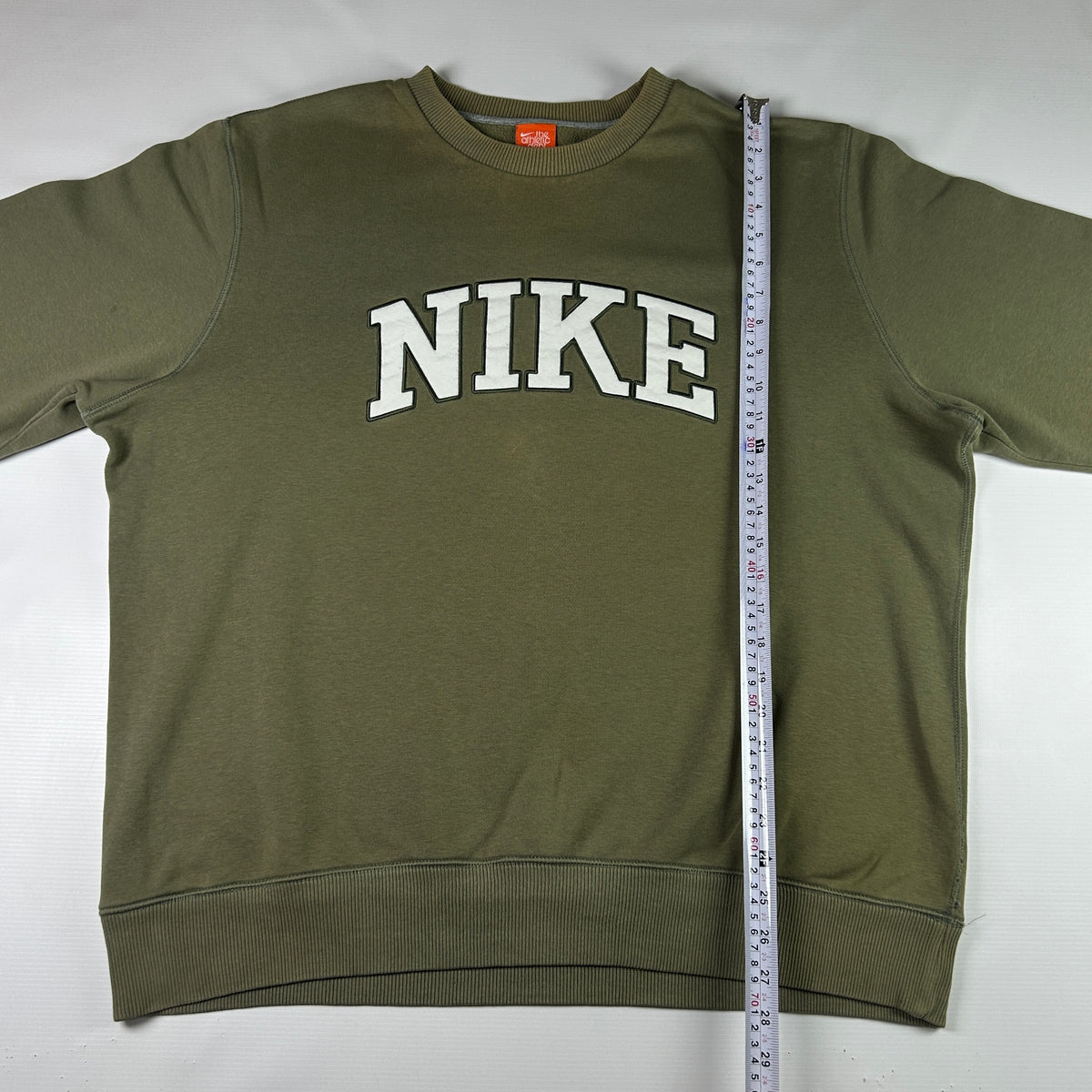 XL - Vintage 2000's Nike Athletic Dept. Olive Sweatshirt