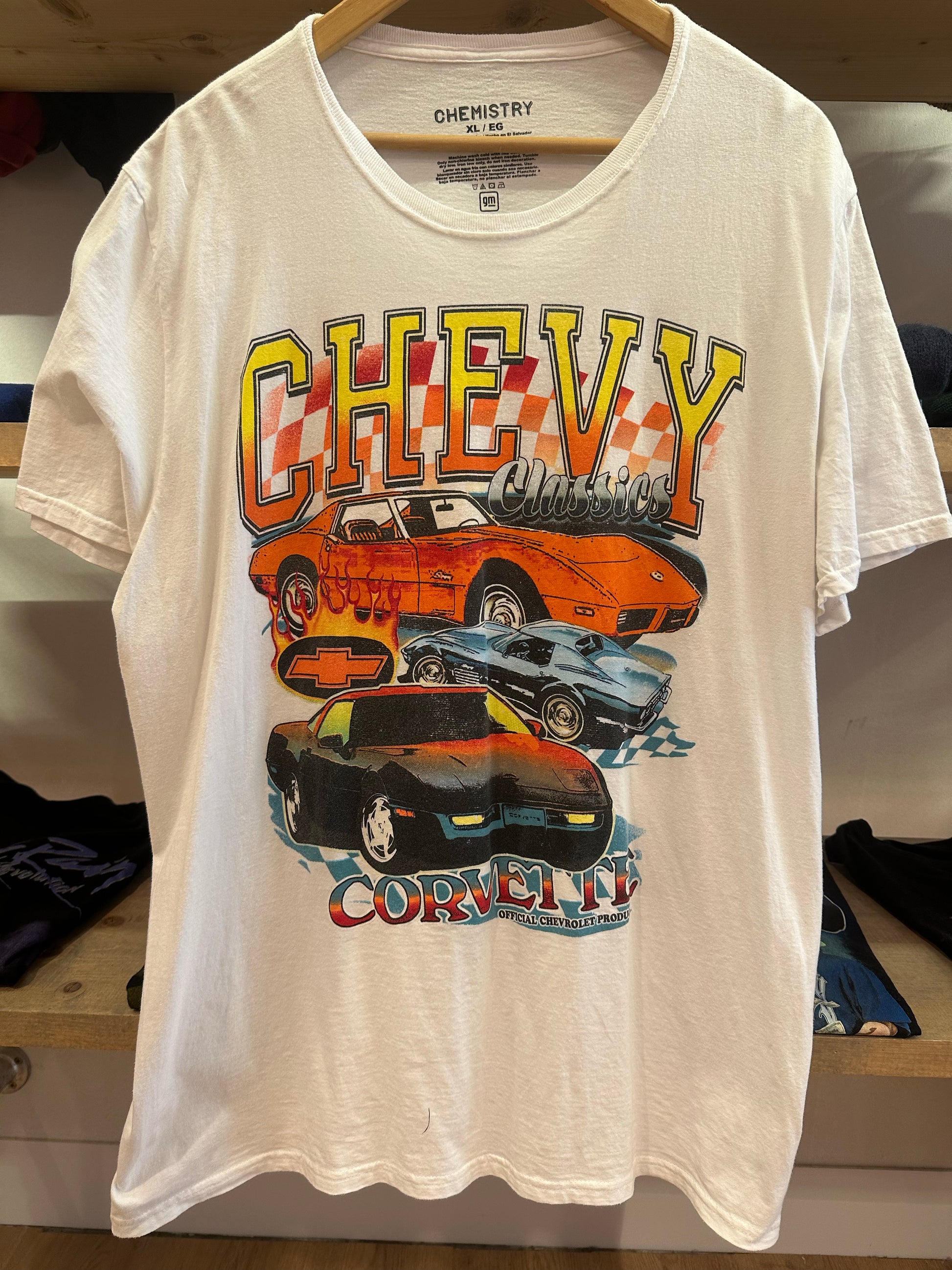 XL - Chevy Classics Corvette Graphic T-Shirt