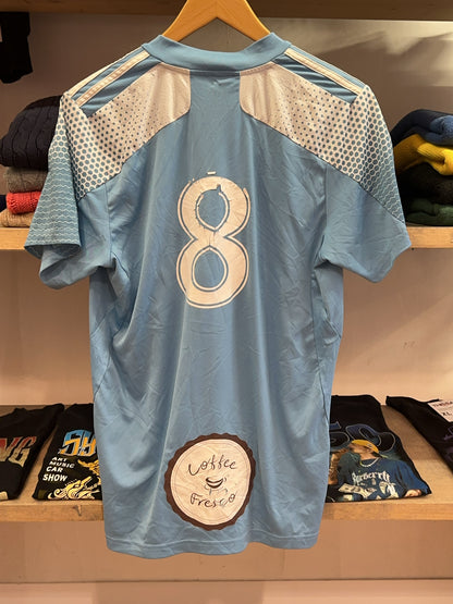 2021-2022 Rockspur Fords Club Adidas Home Football Shirt 8 - M