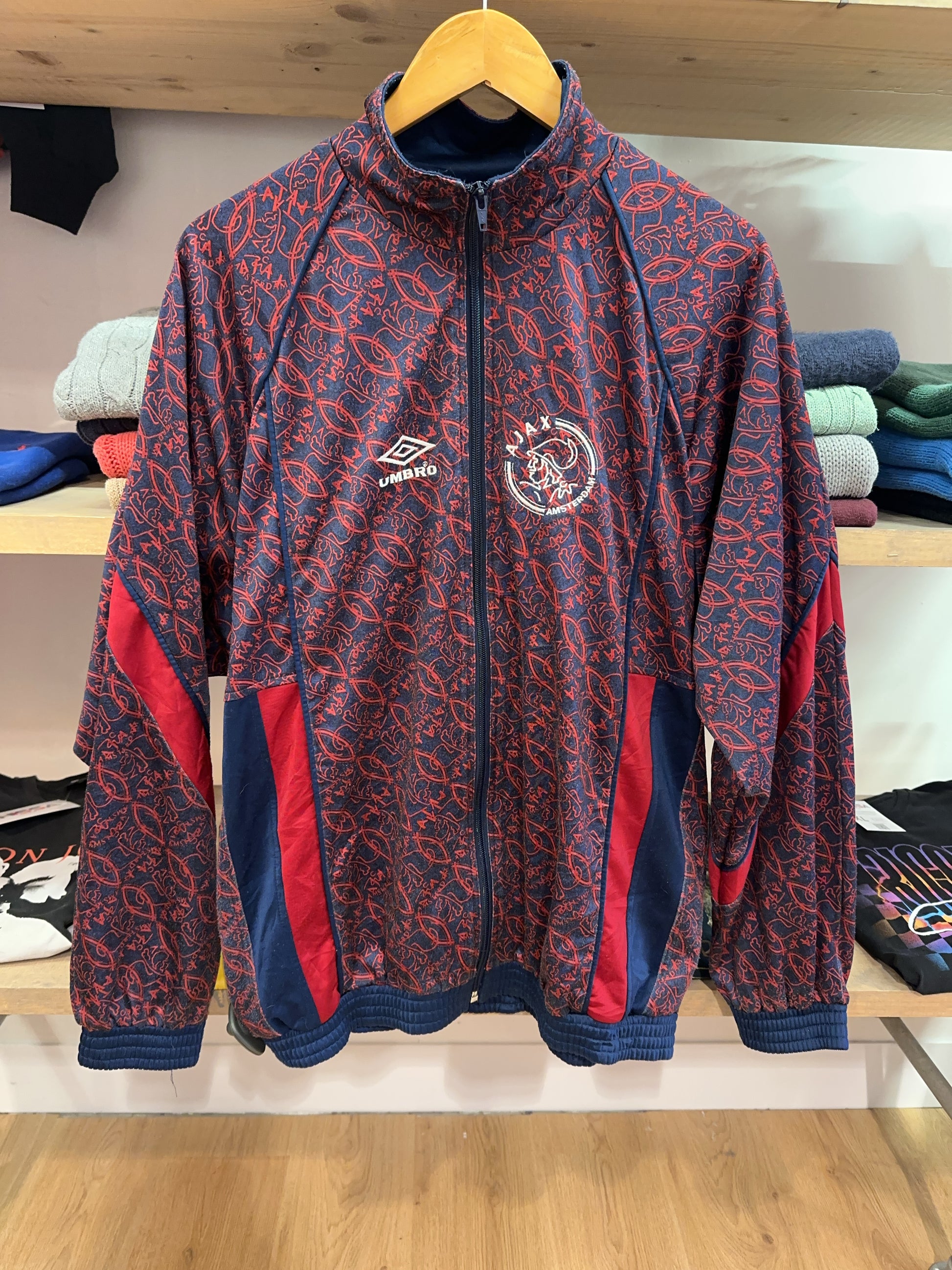 Umbro Ajax Amsterdam Full-Zip Track Jacket - M